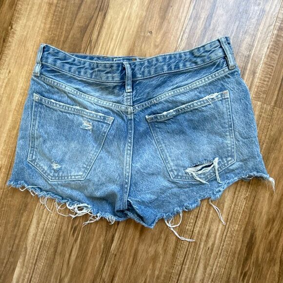 Free People We The Free Denim Cutoff Shorts Size 29 - Picture 4 of 5